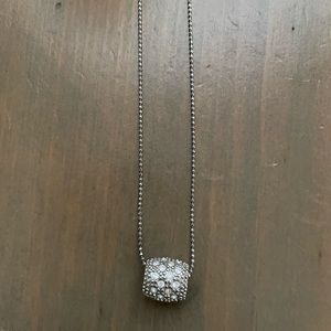 Leah, Sophia, Cantata pendant necklace. Silver